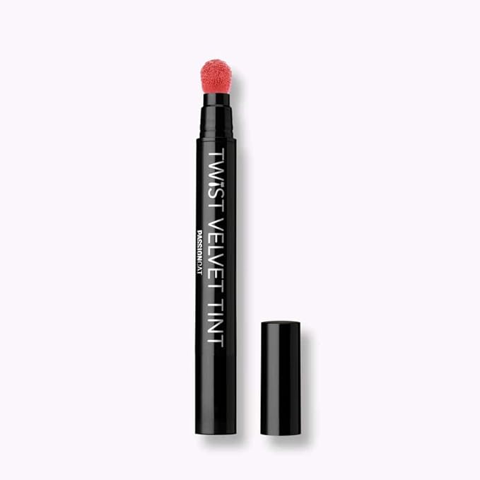 PASSIONCAT Long Lasting Lip Stain for Lips and Cheek Tint | High Pigment Color | lightweight Matte Finish | Weightless | Full Coverage | Twist Velvet Tint #6 (No.6)