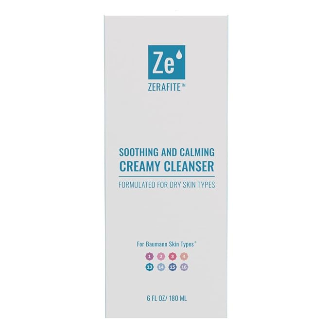Soothing and Calming Creamy Cleanser for Dry & Sensitive Skin (6 Fl. oz.)
