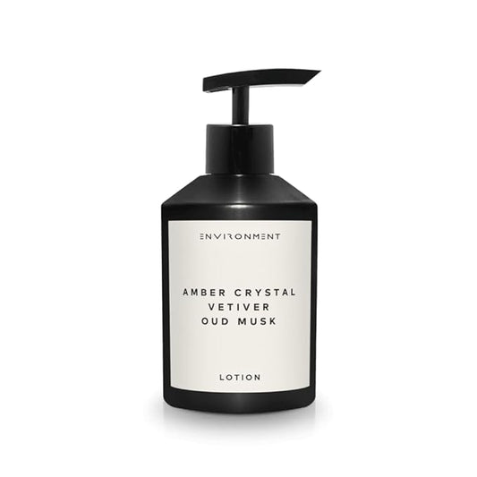 ENVIRONMENT Inspired by Designer Perfume BR540 Lotion, 300ml Luxury Scented Lotion (Amber Crystal | Vetiver | Oud Musk) Bathroom Luxury, Men & Women High-End Body Lotion, Hand Cream, Dry Skin Help