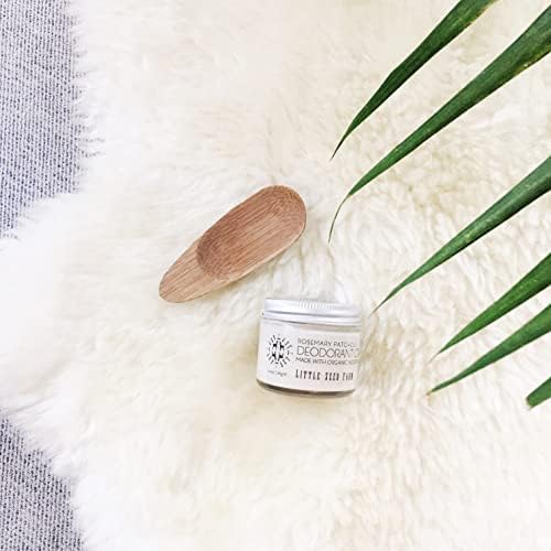 Little Seed Farm All Natural Deodorant Cream, Aluminum Free Deodorant for Women or Men, 2.4 Ounce - Rosemary Patchouli