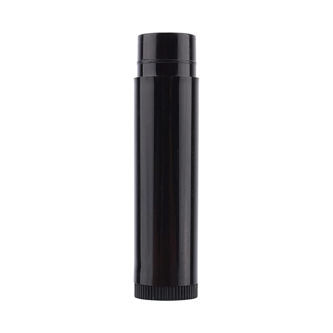 100Pc Empty Lip Balm Tubes with Cap, Small Lightweight, Use for Lip Gloss or Lip Balm Safe Plastic Material 5ml Volume Lipstick Tubes Plastic Lip Balm Containers Tubes