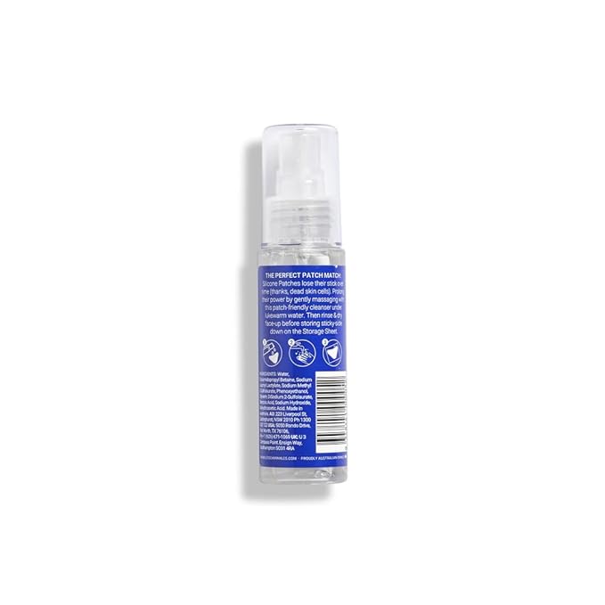 Wrinkles Schminkles Patch Cleanser - for Adhesive Preservation While Gently Cleaning Silicone Wrinkle Patches -Ultimate Face Rejuvenation Kit - (2 Fl Oz)