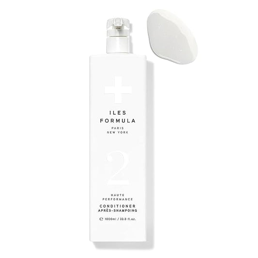 ILES FORMULA Conditioner for Dry, Damaged, Color Treated Hair – Deeply Moisturizing & Hydrating Hair Repair, Anti-Frizz, Silicone & Sulfate Free Professional Conditioner for Women, Salon Grade (1L)