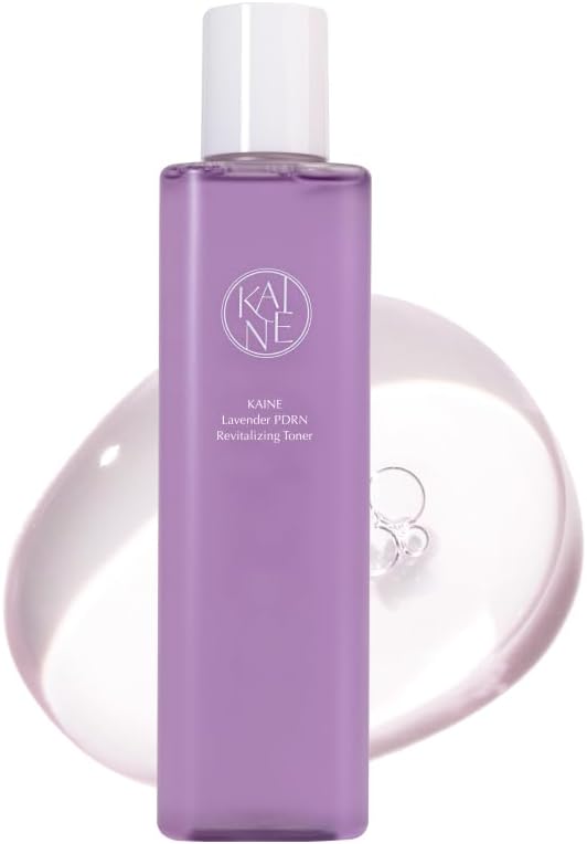 KAINE Lavender PDRN Revitalizing Toner | Hydrating, Soothing, and Supporting Skin Barrier for Dull, Dry, and Irritated Skin | Korean Skincare (300ml / 10.14 fl. oz.)