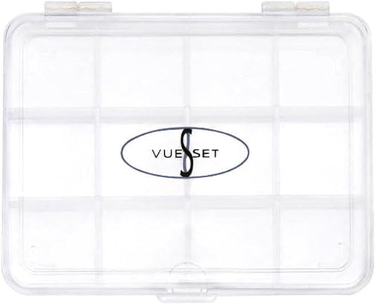 Viking Jack, Empty Makeup Palette Case made for Depotting Makeup/Creams into a Transparent Container, 12 Sections