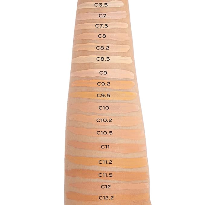 Makeup Revolution Conceal and Hydrate Concealer, Full Coverage & Matte Finish, C3.5 for Fair/Light Skin Tones, Vegan & Cruelty-Free, 0.7 Fl Oz