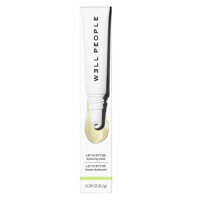 Well People Lip Nurture Hydrating Balm, Lip Balm For Hydration & Vibrant Sheer Color, Soothes & Softens Lips, Vegan & Cruelty-free, Clear