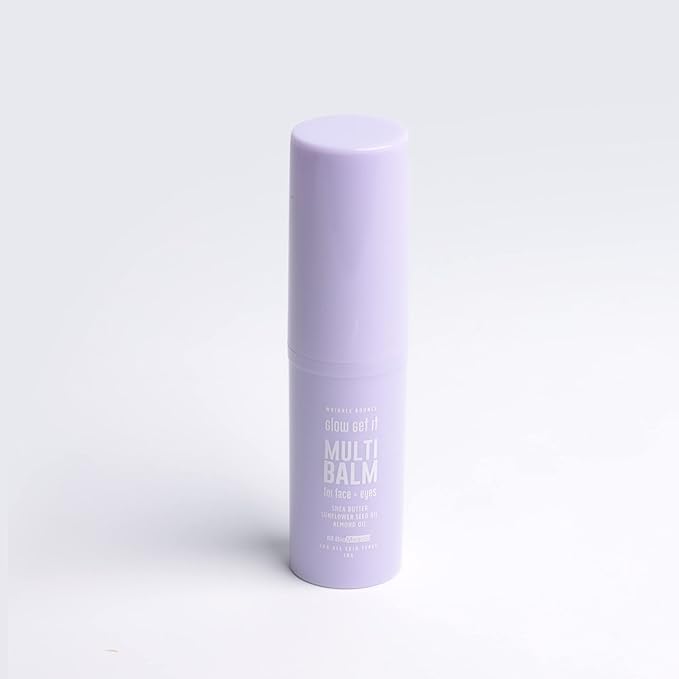 BioMiracle Glow Get It Multi-Balm For Face and Eyes, Under Eyes - Wrinkle Control With Almond Oil, Shea Butter, and Sunflower Seed Oil,