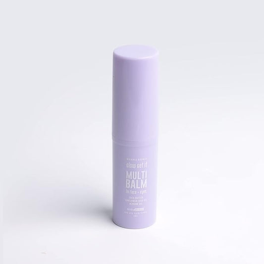 BioMiracle Glow Get It Multi-Balm For Face and Eyes, Under Eyes - Wrinkle Control With Almond Oil, Shea Butter, and Sunflower Seed Oil,