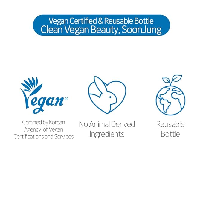 ETUDE Soonjung pH 6.5 Whip Cleanser 1+1 Set, Face Wash for Sensitive Skin, Soft Bubble, Hypoallergenic Cleansing, Low pH Level, Fragrance-Free, Panthenol, Madecassoside, Korean Skin Care (10.14 Fl Oz)