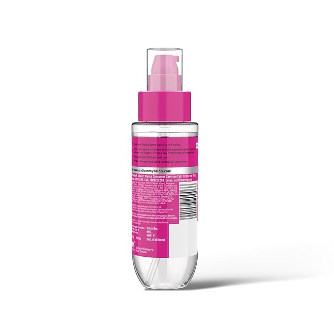 Livon Hair Serum for Men & Women | Frizz-free, stronger and shinier hair | Sulphate & Paraben free| For All Hair Types | Lightweight & Non Greasy | Enriched with Argan Oil & Vitamin E | 3.3 Fl.Oz