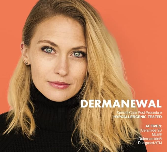 ZEROID | Dermanewal Repair Cream | Korean Dermocosmetic Special Care for Skin Treatment | Moisturizer Face Cream for Sensitive Skin | Face Lotion with Ceramide | Hydrating Lotion | 0.51 fl oz (15ml)