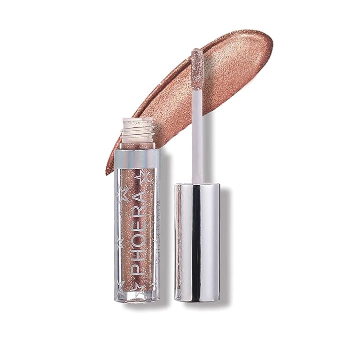 Glitter Eyeshadow，Makeup For Eyes Liquid Shimmer Sparkle Glow Light Colors Pencil Stick Shiny Long Lasting Waterproof Shining Eye Shadow Sets Metallic Pigments Metals Gloss Sparkling Pen Kit (A106)