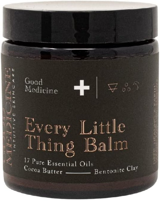 Good Medicine Beauty Lab Every Little Thing Balm - Healing & Hydrating Balm for Dry, Cracked Skin - Skincare for Women and Men (4 oz)