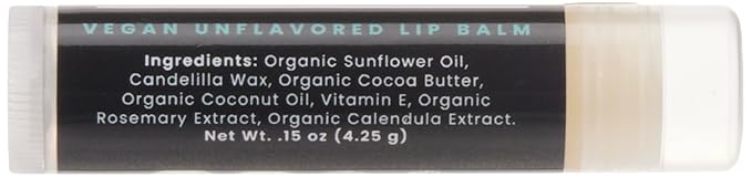 Vegan Lip Balm (3-Pack) (Variety Pack)