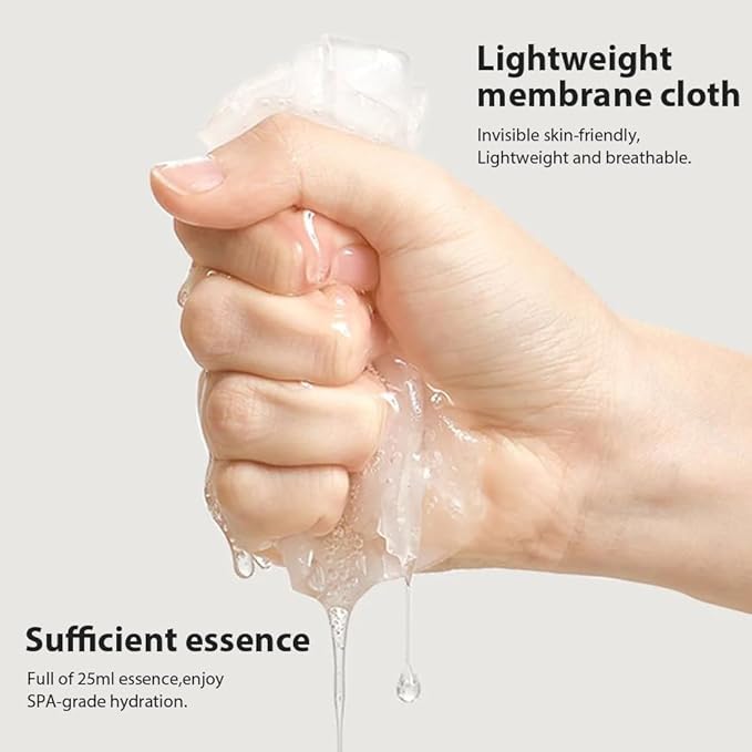 Kaely 10 Pack Variety Sheet Masks, Spa Party Face Masks for Kids Skin Care, Facial Mask Skincare Set Korean, Moisturize Nourish for All Skin Types, Christmas Gifts for Women Men Girls, Set12