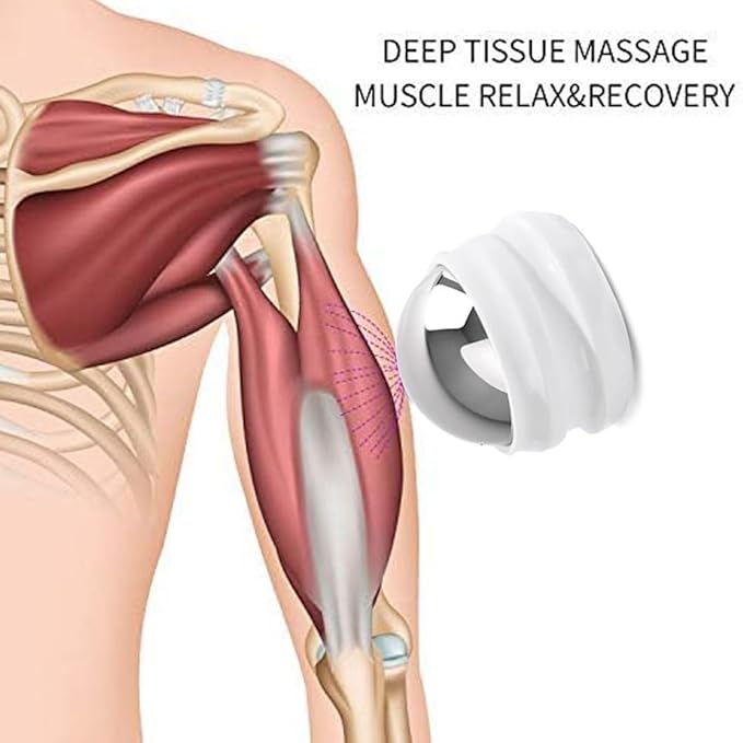 Cold Massage Roller Ball - Gifts for Boyfriend Him Men Women, Stays Cold for 6 Hours, Muscle Recovery Tools,Personal Care Massage Essentials,Rapidly Relieve Muscle Pain and Tension