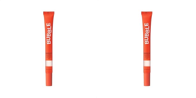 Bubble Skincare Knock Out 1.8% Salicylic Acid Acne Spot Treatment - Deep Cleansing Blemish Spot Treatment with Wintergreen & Willow Bark Extract - Clarifies & Calms Oily Skin (10ml) (Pack of 2)