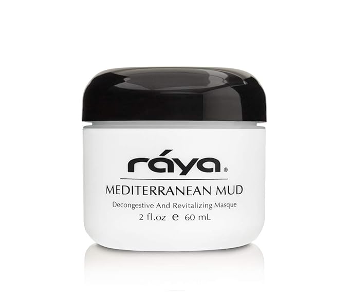 Raya Mediterranean Mud Masque (611) | Revitalizing Facial and Body Treatment Mask for Dull and Congested Skin | Rich in Vitamins and Minerals