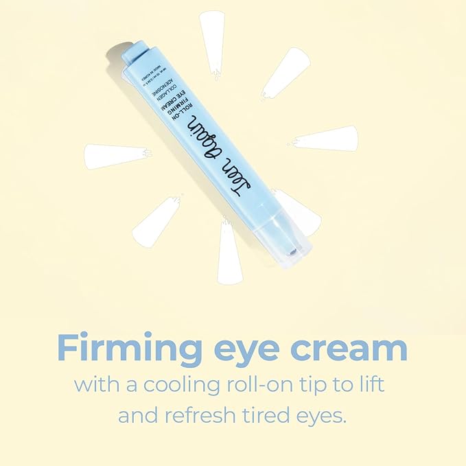 Look At Me Teen Again Roll-On Firming Eye Cream, Anti-Aging Line Smoothing Skin Care Treatment, Wrinkle Care, Cruelty Free, for Women and Men 0.54 fl. oz, 16ml