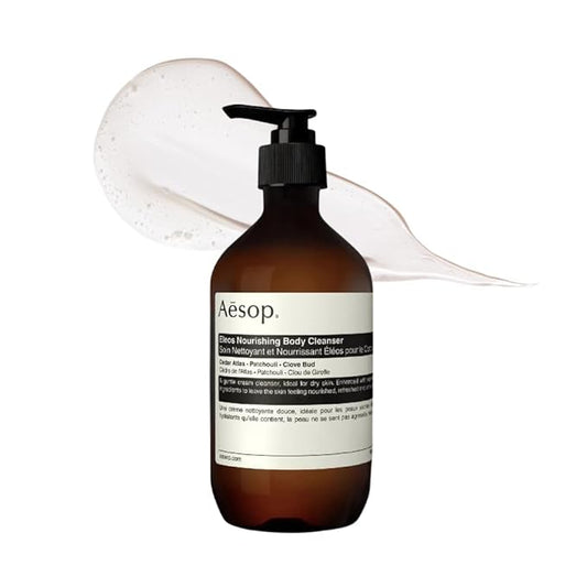 Aesop Eleos Nourishing Body Cleanser | Hydrating Ingredients For Refreshed, Soft Skin | Enriched With Emollients, Humectants, Purifying Botanicals | 500mL / 16.9oz