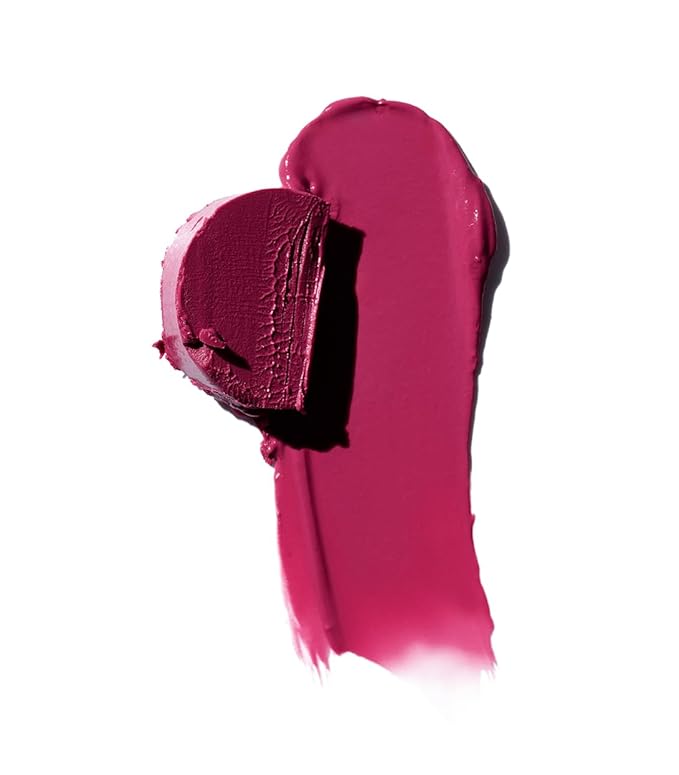 MAKE Beauty Heat Stroke Cream Blush Stick for Cheeks with Natural Hydrating Dewy Finish. Creamy Gel Blush Balm - Shade Slush, Violet Purple Cheek Tint