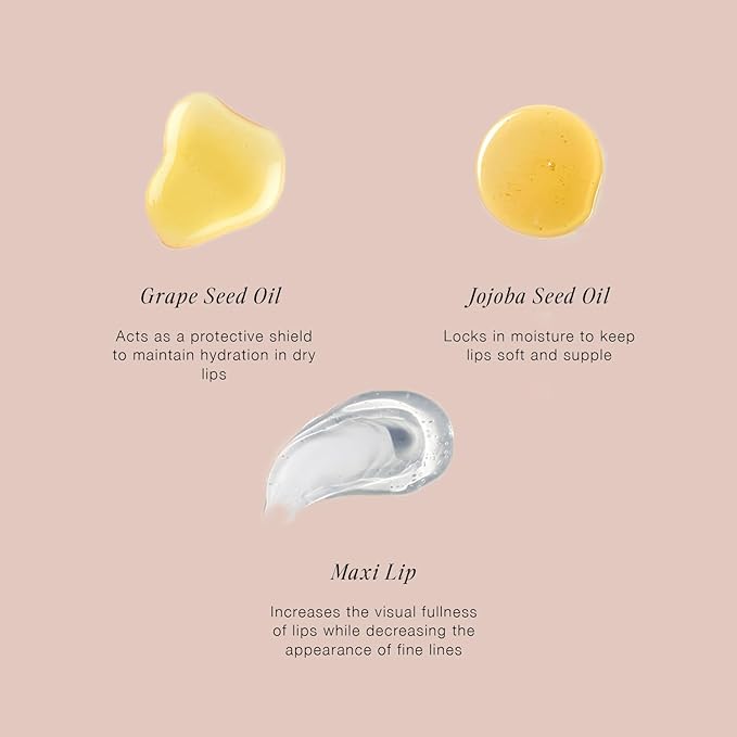 Jouer Essential Vegan Lip Enhancer - Plumping Gloss and Conditioner With Jojoba Seed Oil and Maxi Lip Formula for Fullness - Vanilla (15ml)