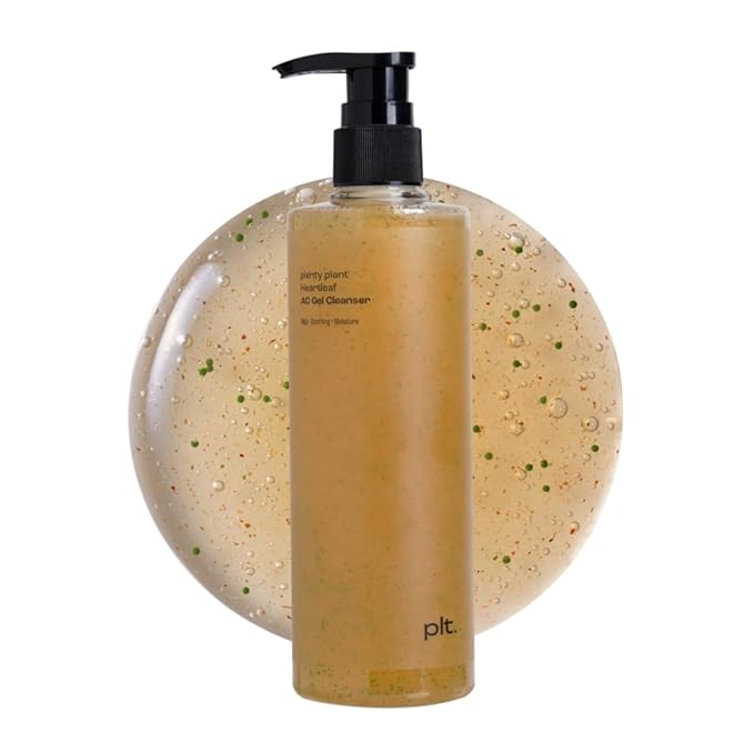 Heartleaf AC Cleanser Gel Type Deep Pore Cleansing, Acne Face Wash, Blackhead Remover for All Skin Types, Korean Skin Care 9.90 fl oz(293ml)
