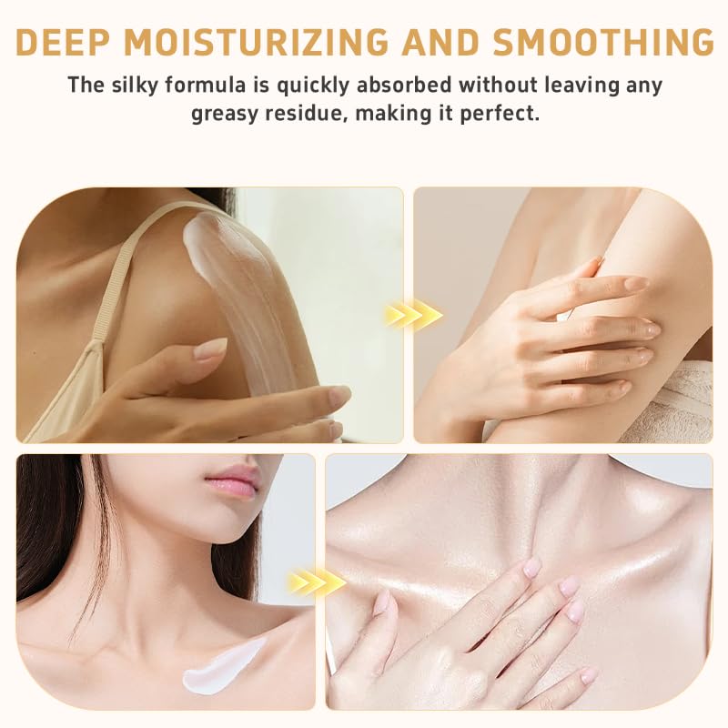 Champagne Lift Body Creme,lift firming body creme, with Luxe-Lift Firming Complex & Pink Pepperslim,Deep Hydration & Smoothing, Hydrates Dry Skin Arms & Legs (Vanilla)