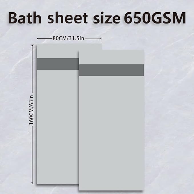 Fluffy Cotton Bath Towels Set650GSM,2-Piece Set, Thickened and Enlarged(31.5x63 inches),Super Absorbent,Soft,Suitable for Hotel, Bathroom, Swimming Pool, SPA,Gift(2, Watermelon Red, 31.5x63in)