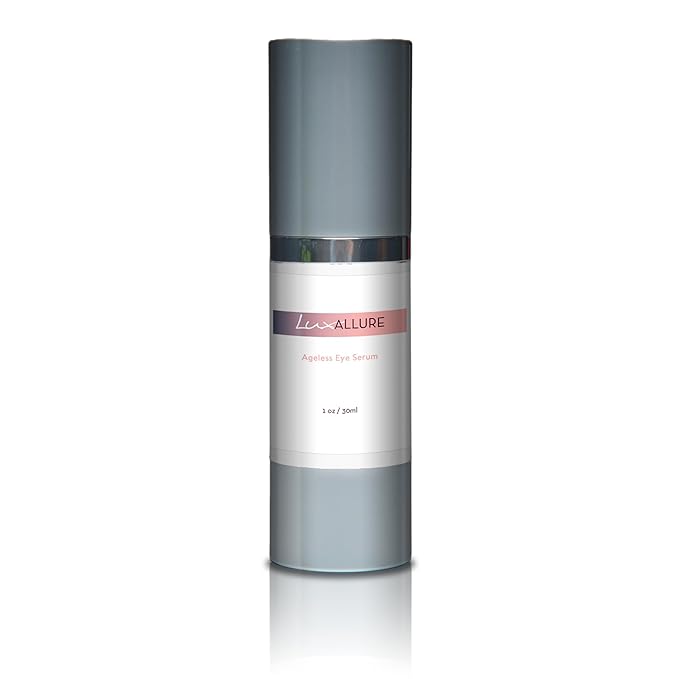 LUX Allure Ageless Eye Serum- Premium Under Eye Treatment- Advanced Anti-Aging Formula Restores Hydration and Youthful Glow to Skin (.5 ounce)