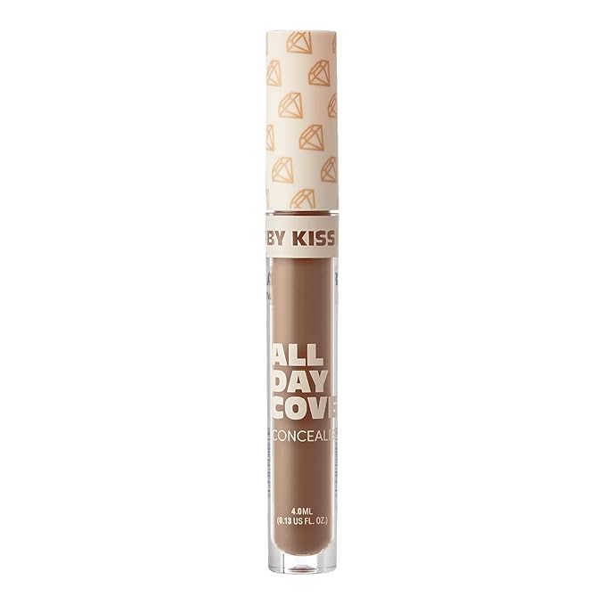 Ruby Kisses All Day Concealer Lightweight Full Coverage Multi-Use Concealer 0.13 Fl Oz (4-1 Mocha (10))