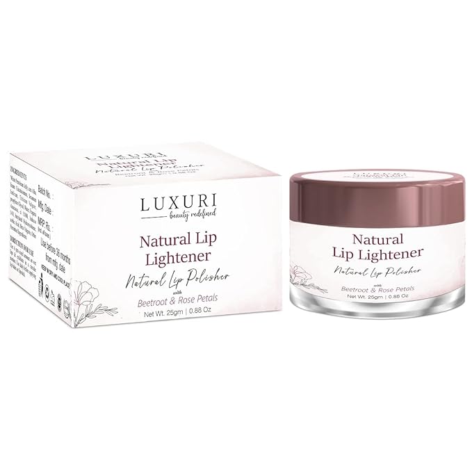 Lip Scrub Balm | Dark Lip Lightener for Women and Men | Dry Lips | Smoker | Chapped Lips | Lipstick Stain Remover | Lip Care, 25 gm