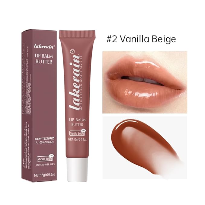 Summer Special Lip Butter Balm - Ultra-Hydrating, Nourishing Lip Care with Natural Ingredients, Shea Butter & Olive Oil, Soothes & Softens Dry Lips (4PCS Lip Balm Butter, 4)