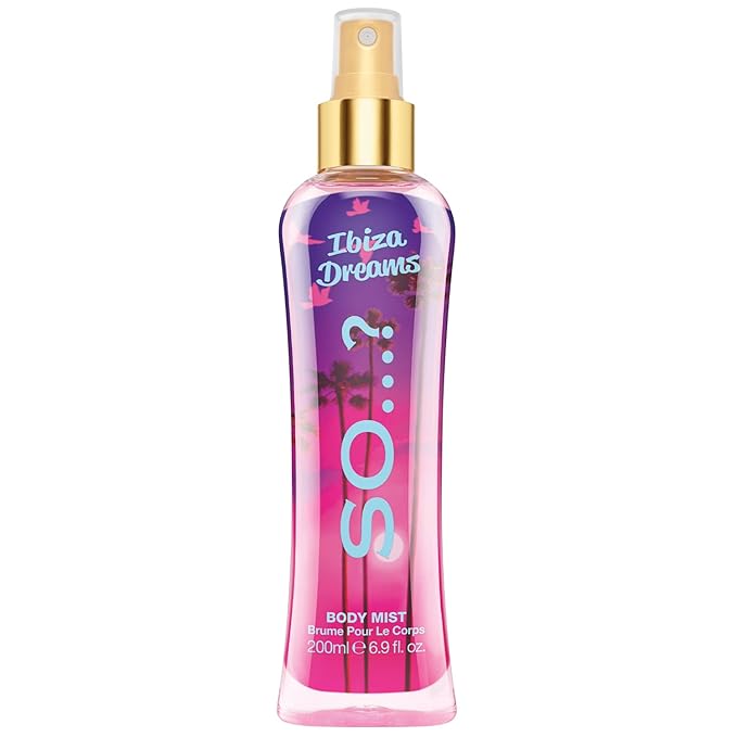 Ibiza Dreams Body Mist by So...? - Long-Lasting Perfume with Fruity, Floral Notes - Body Spray - Ideal Gifts for Women - 6.9 oz