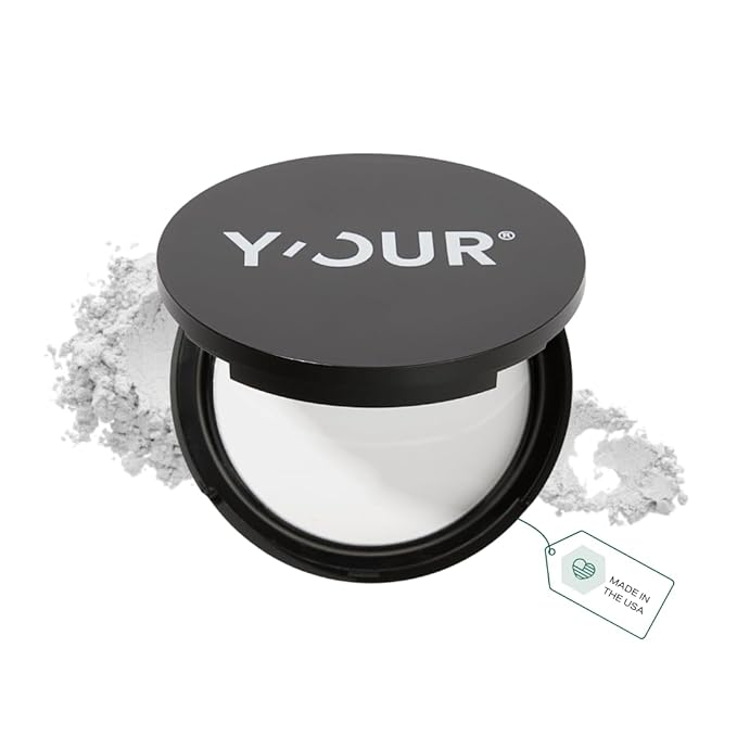 Y’OUR Invisible Matte Finishing Powder: Translucent Setting Powder Makeup; Lightweight & Long-Lasting; For All Skin Tones; Ideal for Oil Control; Fragrance & Dye-Free. Made in USA. 8.5g (0.3 oz)