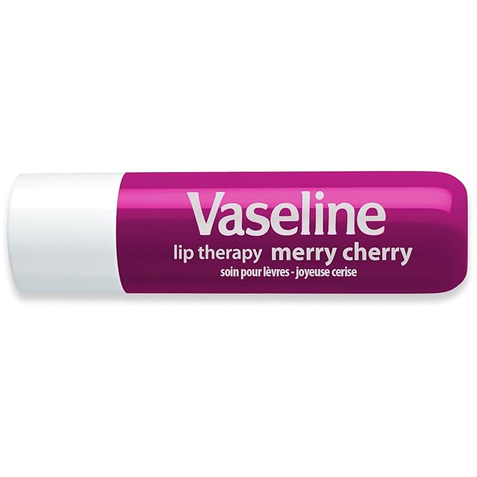 Vaseline Lip Therapy Stick Twin Pack – Merry Cherry Holiday Limited Edition (2-Pack)