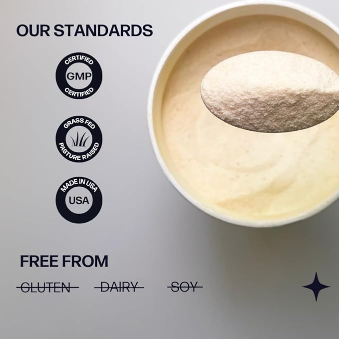 Sparkle Wellness Marine-derived VERISOL Bioactive Hydrolyzed Collagen Peptides | Collagen Powder Supplement with Vitamin C & Hyaluronic Acid | Marine Skin Boost Plus (Peach) [30-Serves]