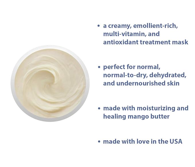 Raya Skin Recovery Masque (600) | Calming, Multi-Vitamin Facial Treatment Mask for Dry and Dehydrated Skin | Nourishes, Brightens, and Refines Complexion