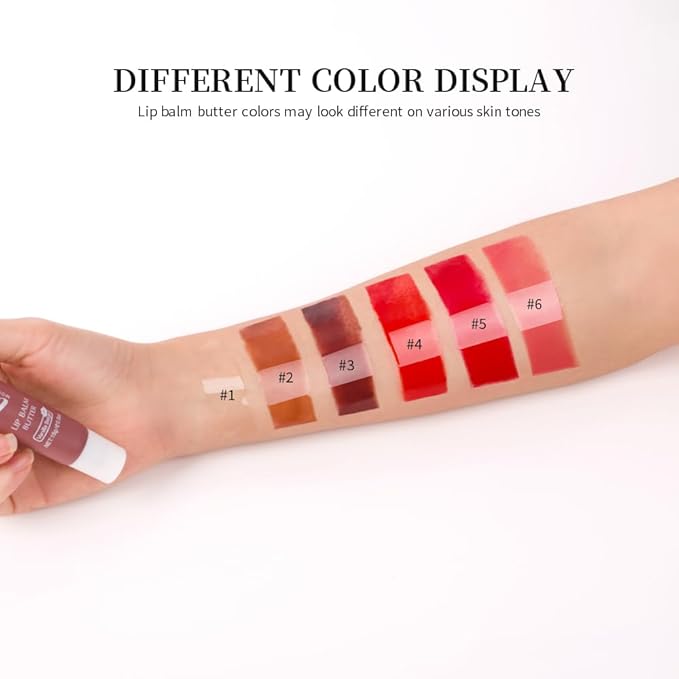 Summer Special Lip Butter Balm - Ultra-Hydrating, Nourishing Lip Care with Natural Ingredients, Shea Butter & Olive Oil, Soothes & Softens Dry Lips (#2 Vanilla Beige, 1)