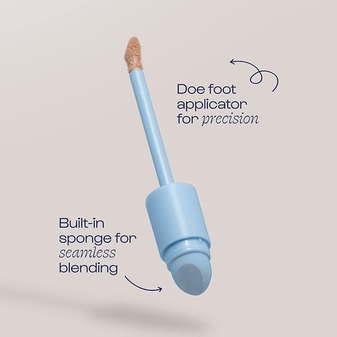 Alleyoop Game Face Concealer Makeup, Lightweight to Medium Buildable Coverage Under Eye Concealer, For Blemishes, Crease-proof and Hydrating with Aloe Stem Cell, Smooth Second Skin Finish - Undefeated