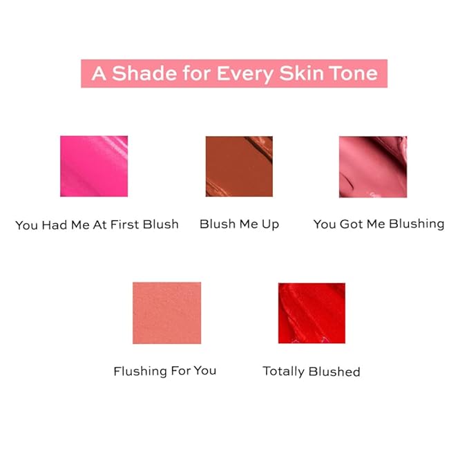 Revolution Beauty, Superdewy Liquid Blush, Richly Pigmented & Buildable, Blendable Formula, You Got Me Blushing, 0.5 Fl. Oz.