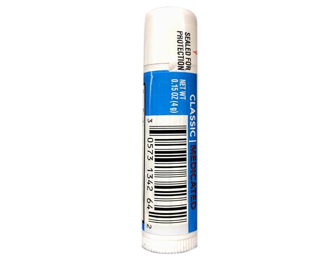 ChapStick Classic Medicated Lip Balm, 0.15 Ounce (Pack of 9)