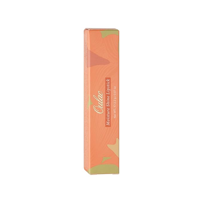 Oulac Moisturizing Shine Pink Peach Lipstick for Women - 2 in 1 Pink Peach Glossy Tinted Lip Balm, Hydrating Winter Lipstick for Dry Lips,Shine Juicy Finish Vegan 2.2g/0.07oz (G13)