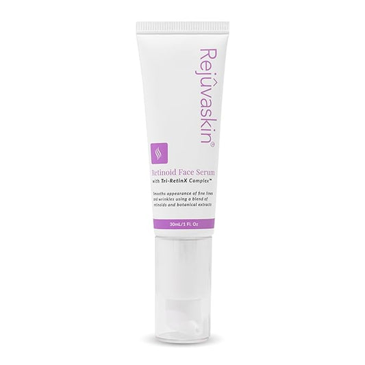 Rejuvaskin Retinoid Face Serum, Serum for Face with Tri-RetinX Complex, Hydrating Anti-Aging Serum for Dry Skin, 30ml