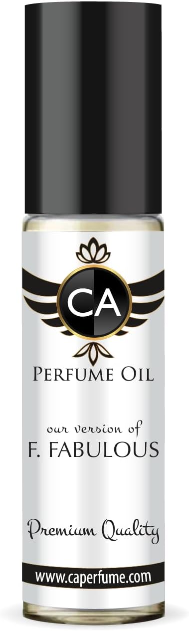 CA Perfume Impression of F. Fabulous For Women & Men Fragrance Body Oil Dupes Roll-On 0.3 Fl Oz/10ml
