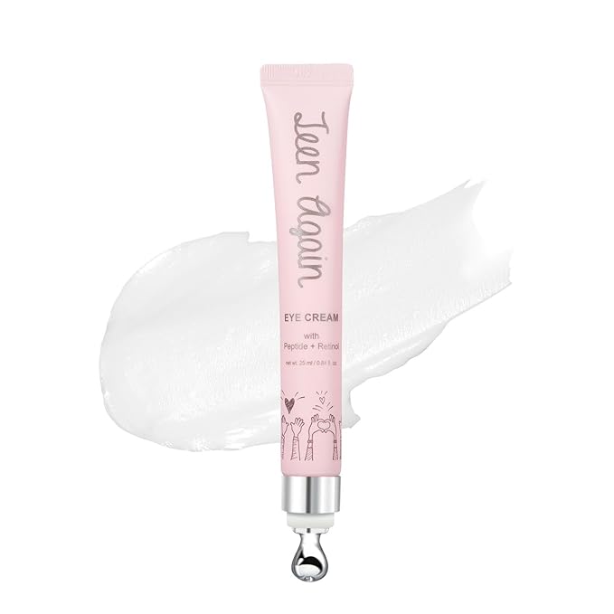 Look at Me Teen Again Eye Cream, Anti-Aging Line Smoothing Skin Care Treatment, Wrinkle Care, Cruelty Free, for Women and Men 0.84 fl. oz, 25ml
