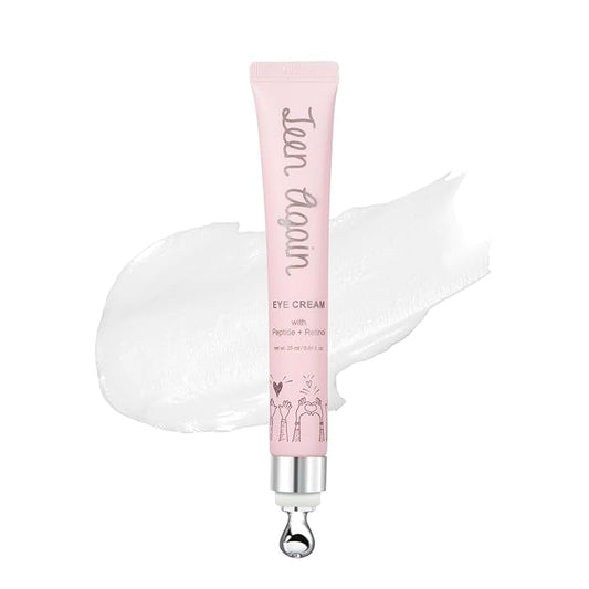 Look at Me Teen Again Eye Cream, Anti-Aging Line Smoothing Skin Care Treatment, Wrinkle Care, Cruelty Free, for Women and Men 0.84 fl. oz, 25ml