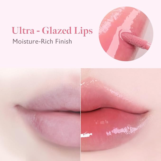 MILKTOUCH Dew Stain Sheer Lip Gloss (02 Baby Dew, 0.14 Fl Oz (Pack of 1))