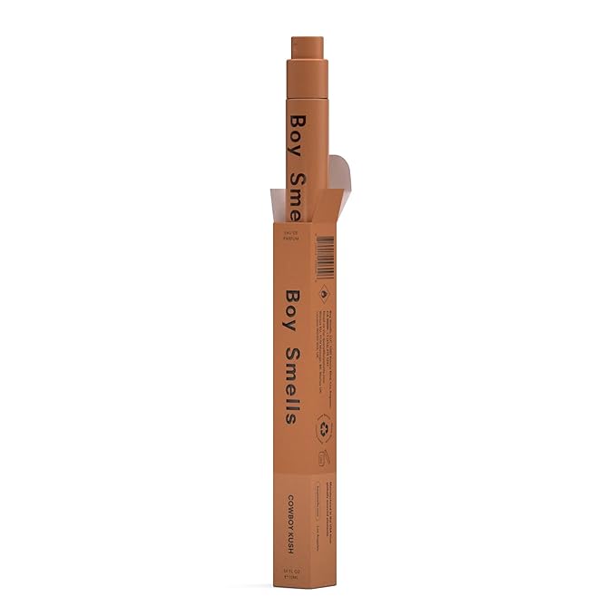 Boy Smells Cowboy – Patchouli Scent – Spicy Aromatic Fragrance with Leather & Hazelnut – Eau de Parfum for All Genders - 10 ml